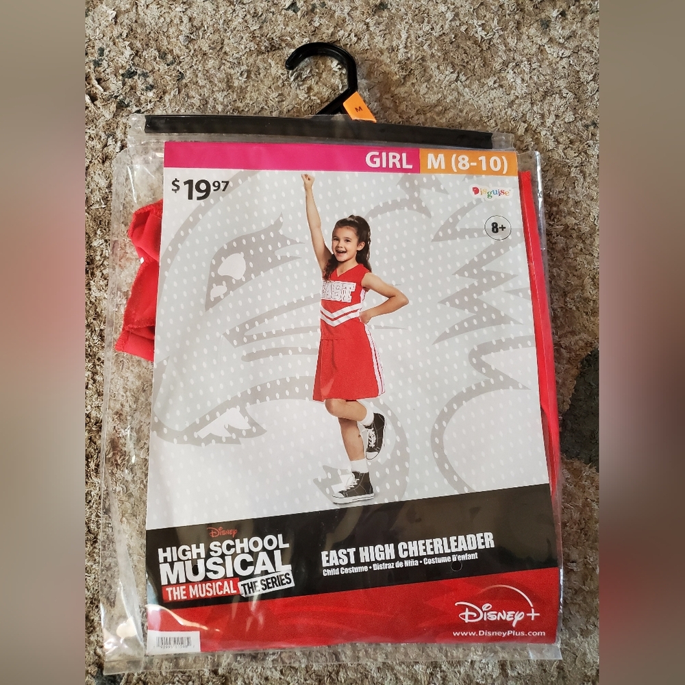 Girls Cheerleading Costume